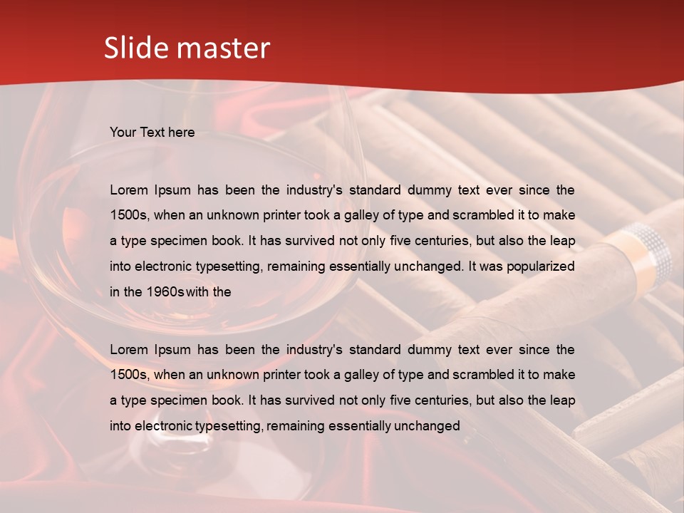 Expensive Style Liquid PowerPoint Template