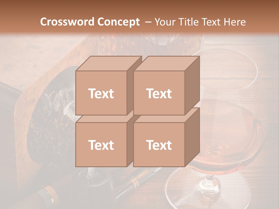 Bourbon Scotch Taste PowerPoint Template
