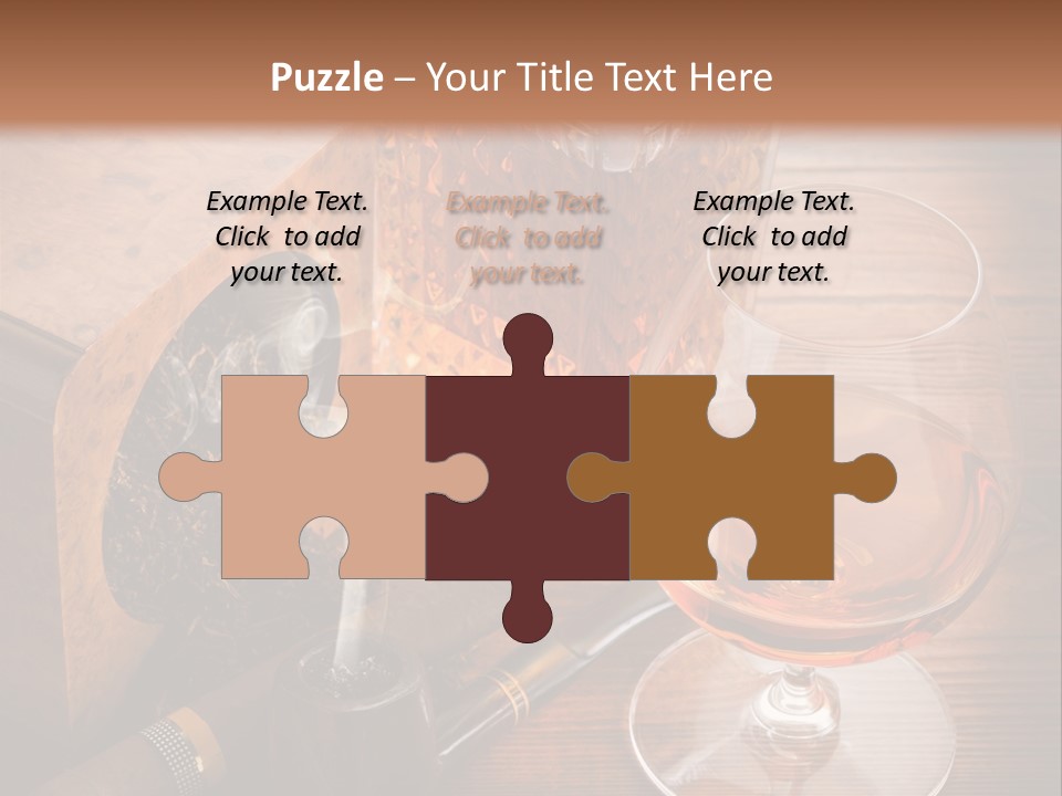 Bourbon Scotch Taste PowerPoint Template