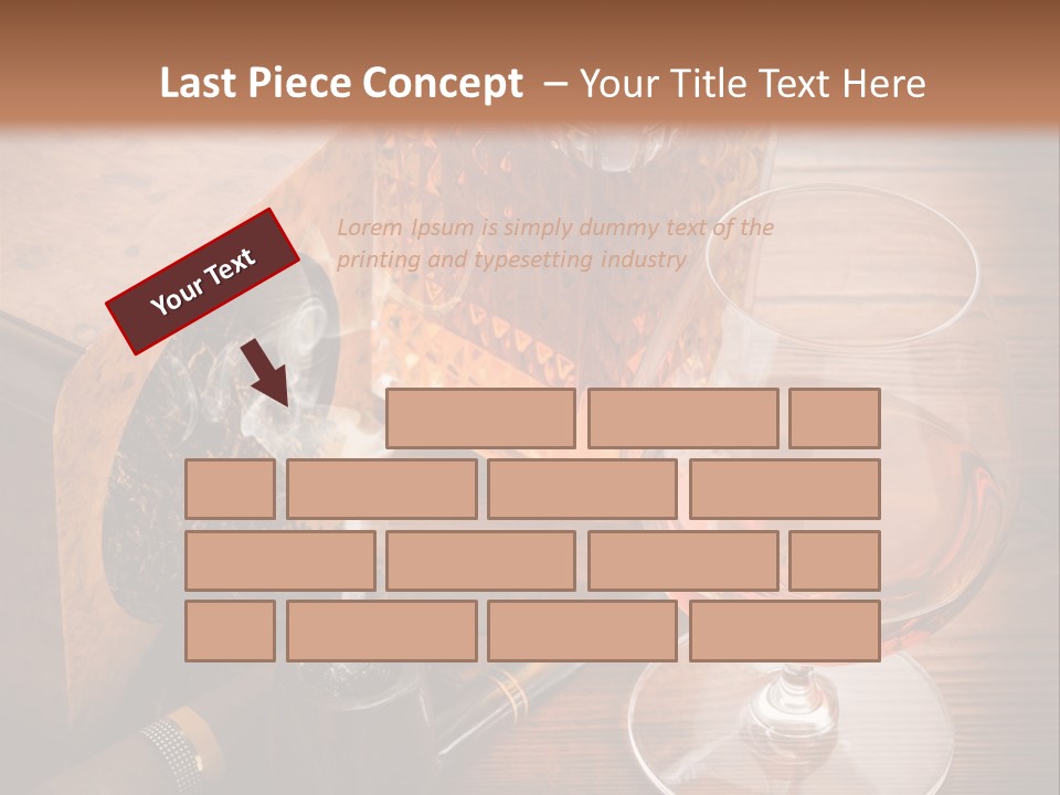 Bourbon Scotch Taste PowerPoint Template