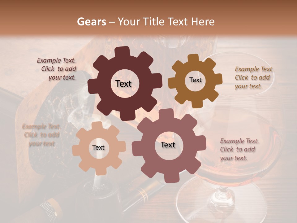 Bourbon Scotch Taste PowerPoint Template