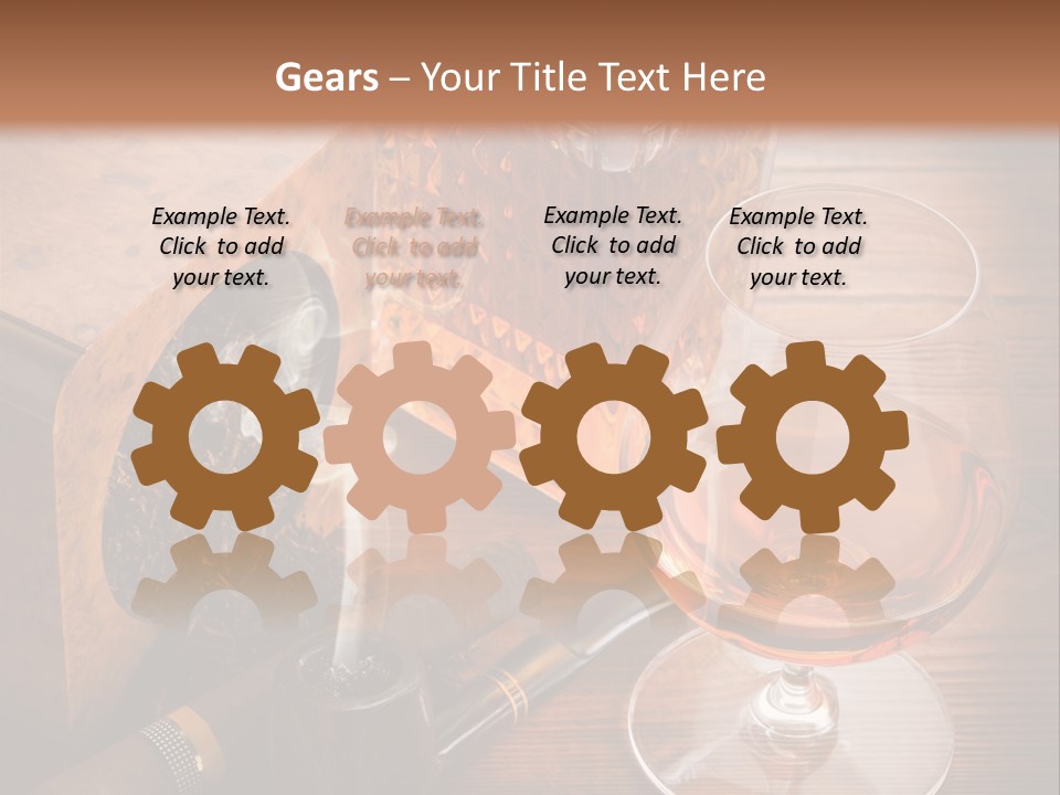 Bourbon Scotch Taste PowerPoint Template