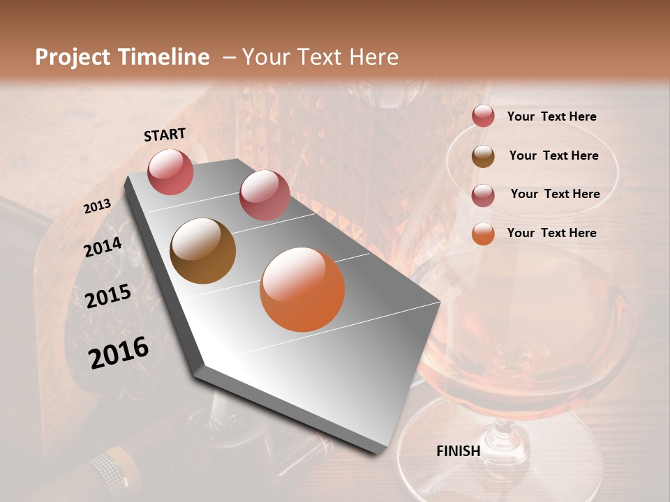 Bourbon Scotch Taste PowerPoint Template