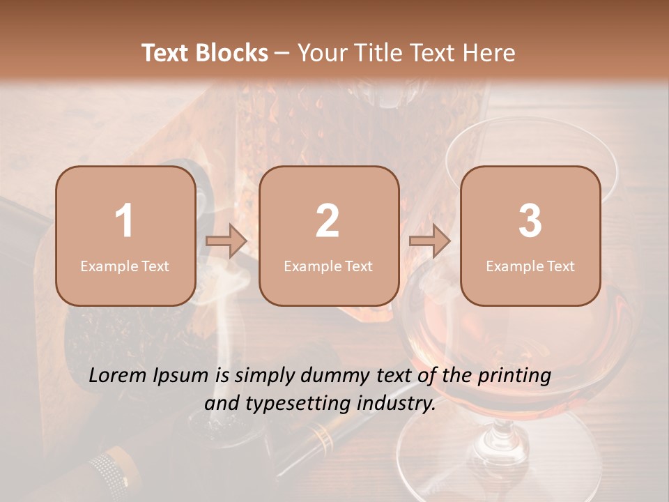 Bourbon Scotch Taste PowerPoint Template