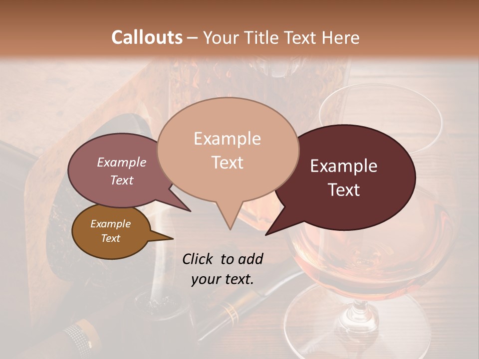 Bourbon Scotch Taste PowerPoint Template