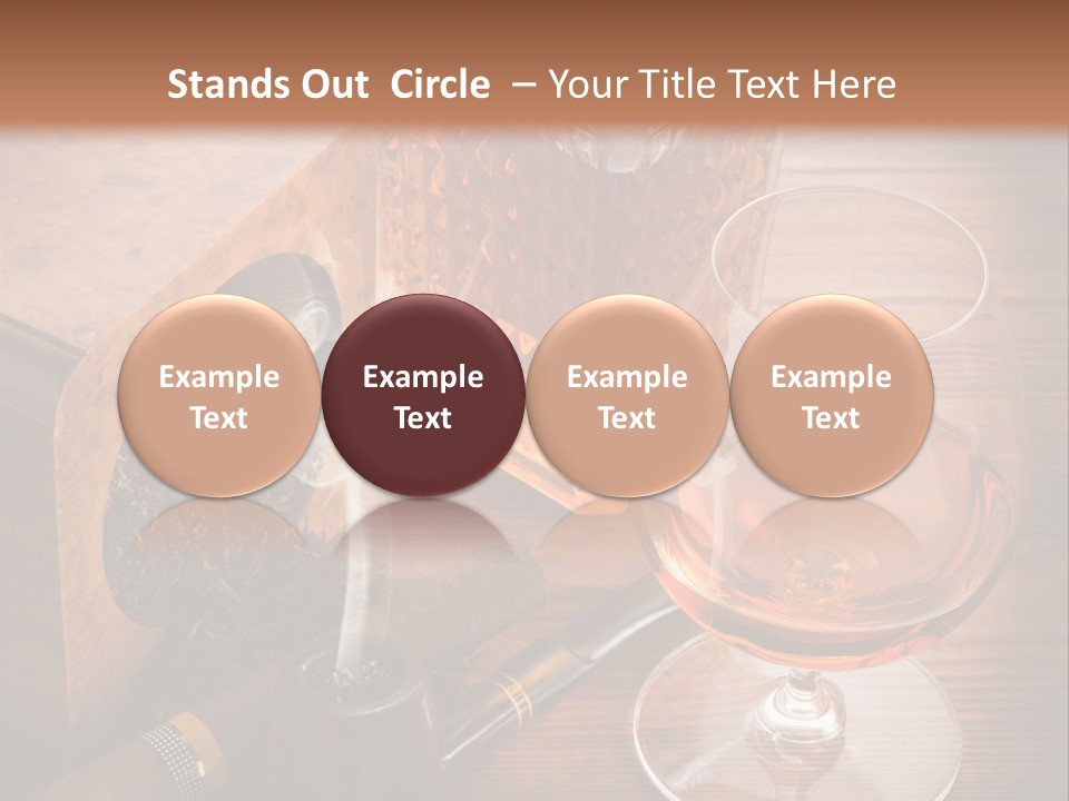 Bourbon Scotch Taste PowerPoint Template