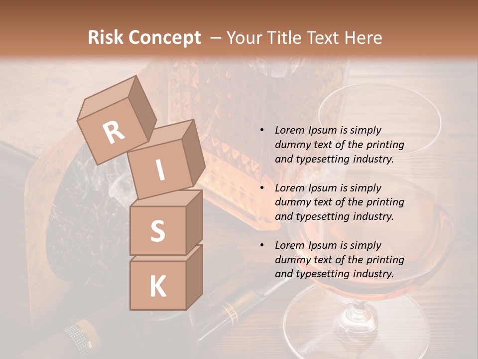 Bourbon Scotch Taste PowerPoint Template