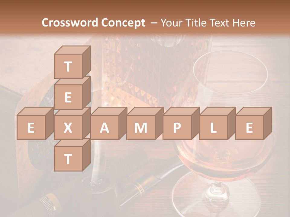 Bourbon Scotch Taste PowerPoint Template