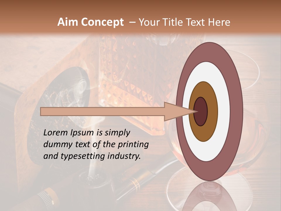 Bourbon Scotch Taste PowerPoint Template