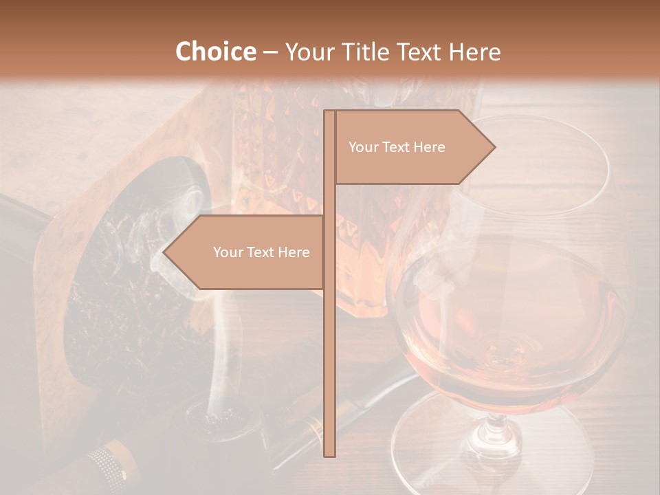 Bourbon Scotch Taste PowerPoint Template