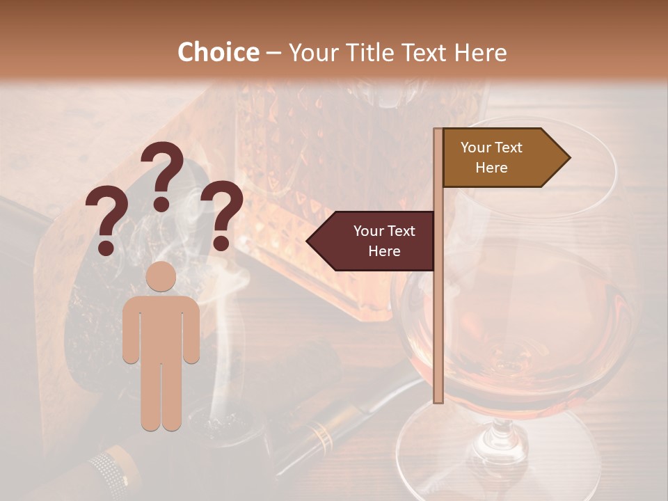Bourbon Scotch Taste PowerPoint Template