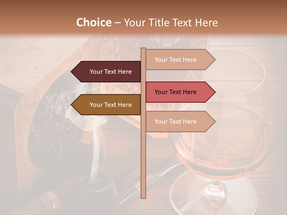 Bourbon Scotch Taste PowerPoint Template