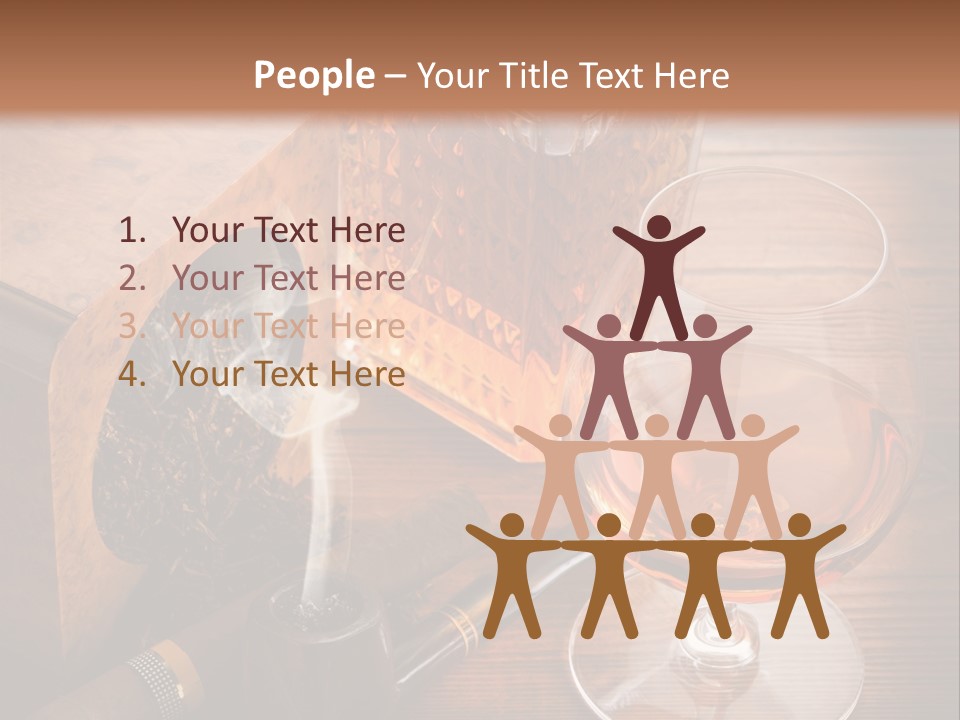 Bourbon Scotch Taste PowerPoint Template