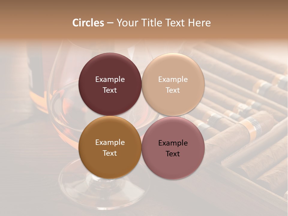 Scotch Brandy Reflection PowerPoint Template