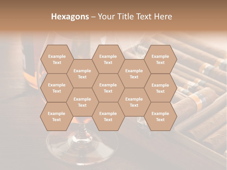 Scotch Brandy Reflection PowerPoint Template