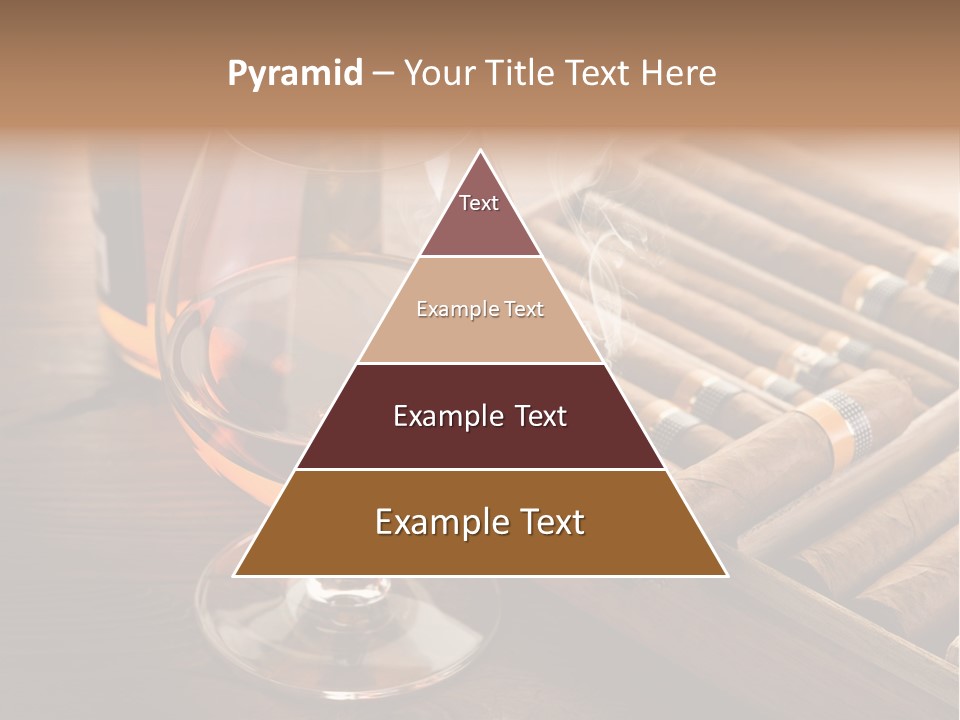 Scotch Brandy Reflection PowerPoint Template