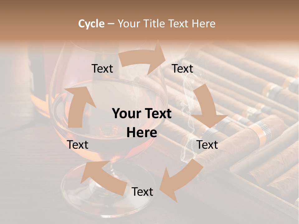 Scotch Brandy Reflection PowerPoint Template