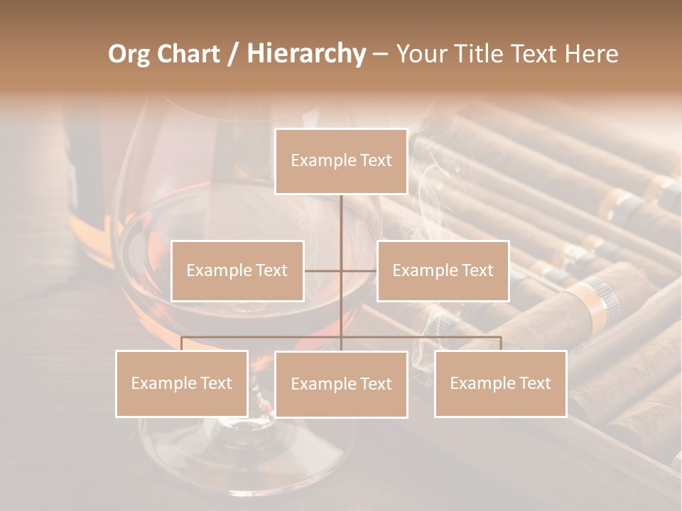 Scotch Brandy Reflection PowerPoint Template