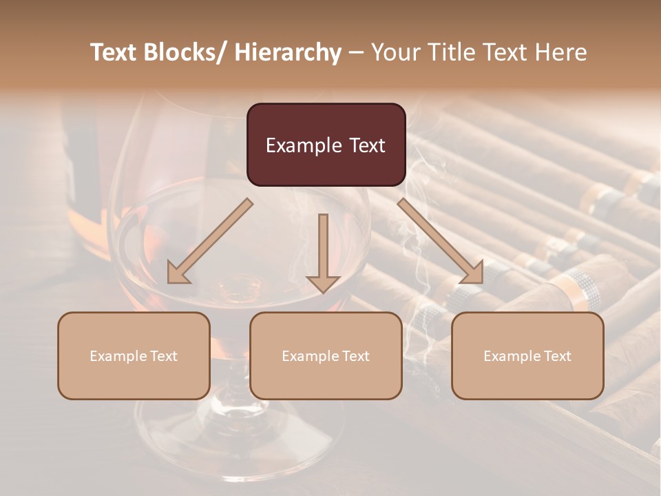 Scotch Brandy Reflection PowerPoint Template