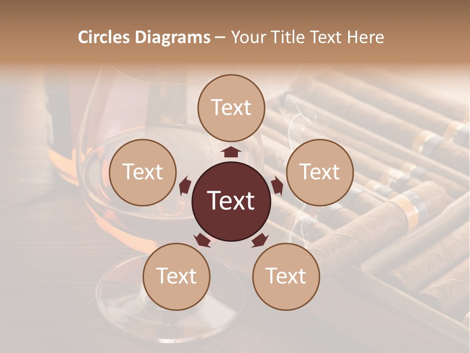 Scotch Brandy Reflection PowerPoint Template