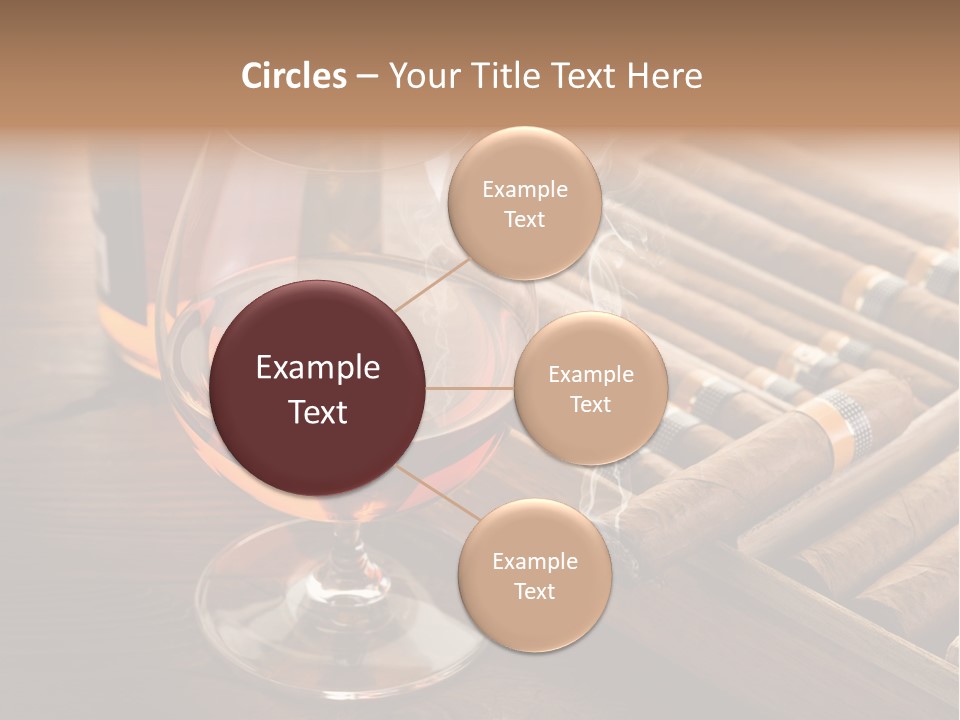 Scotch Brandy Reflection PowerPoint Template