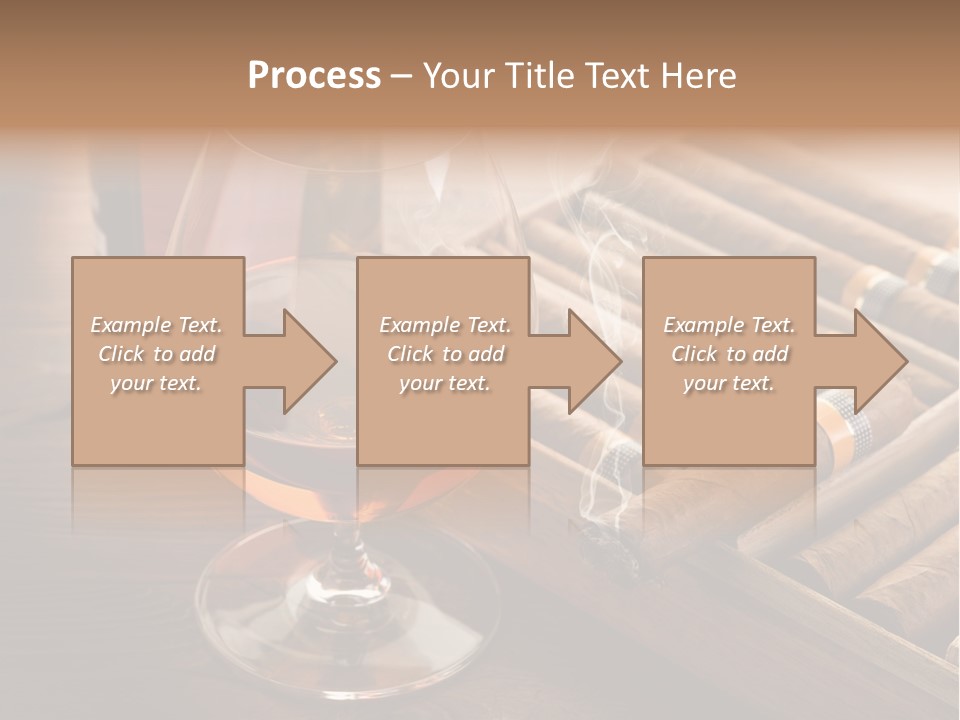 Scotch Brandy Reflection PowerPoint Template