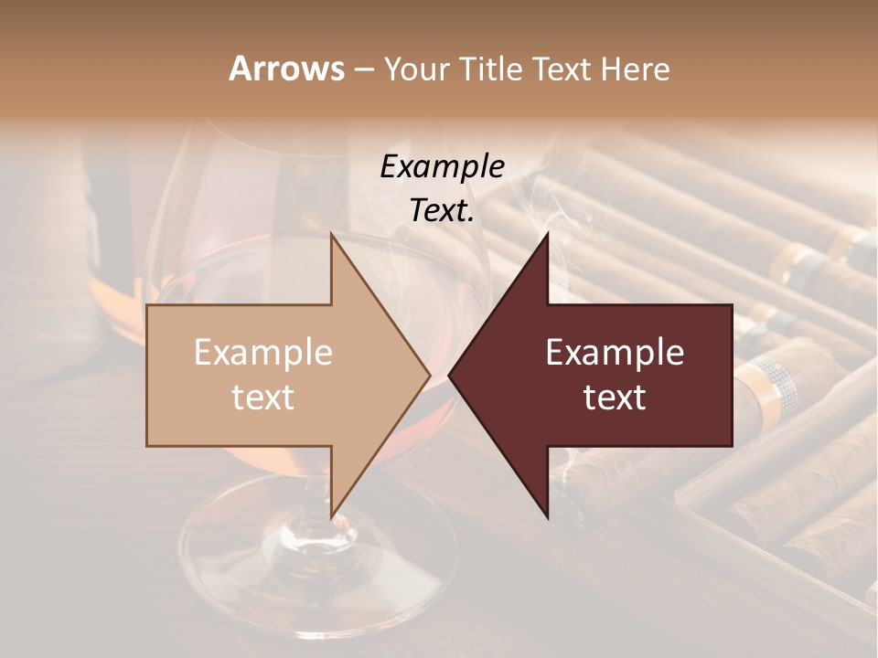 Scotch Brandy Reflection PowerPoint Template