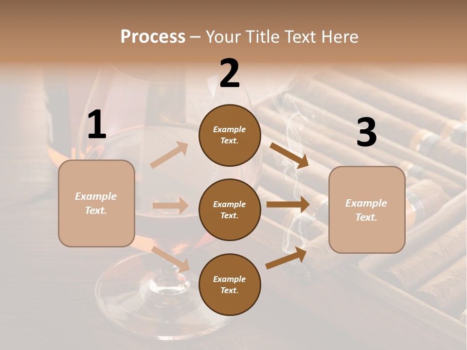 Scotch Brandy Reflection PowerPoint Template