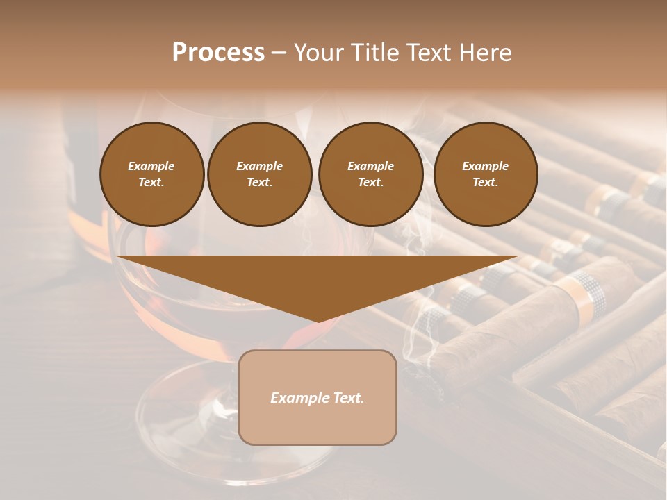 Scotch Brandy Reflection PowerPoint Template