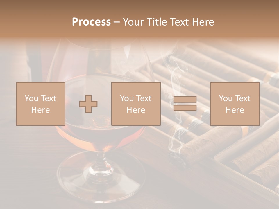 Scotch Brandy Reflection PowerPoint Template
