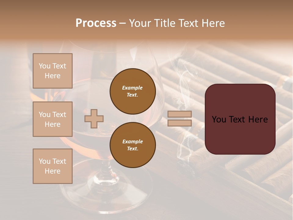 Scotch Brandy Reflection PowerPoint Template
