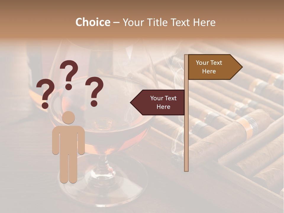 Scotch Brandy Reflection PowerPoint Template