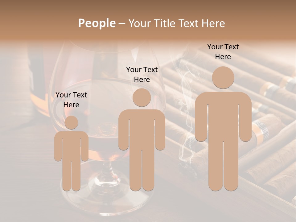 Scotch Brandy Reflection PowerPoint Template