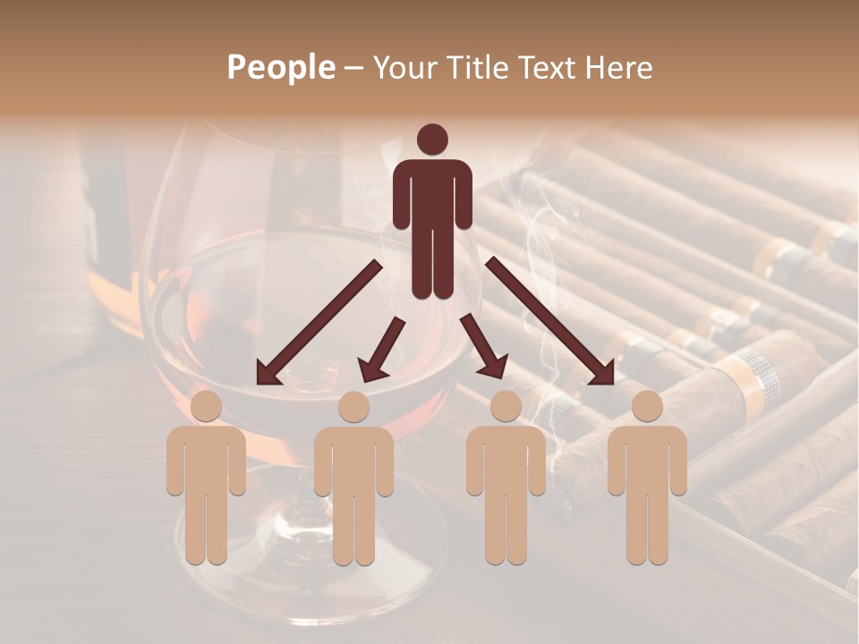 Scotch Brandy Reflection PowerPoint Template