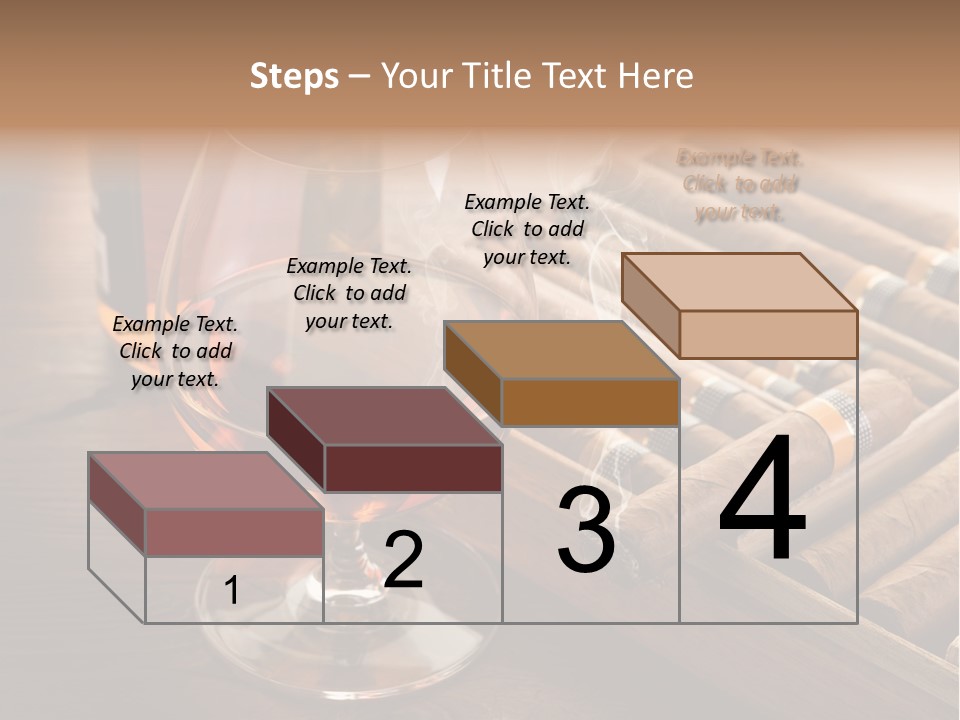 Scotch Brandy Reflection PowerPoint Template