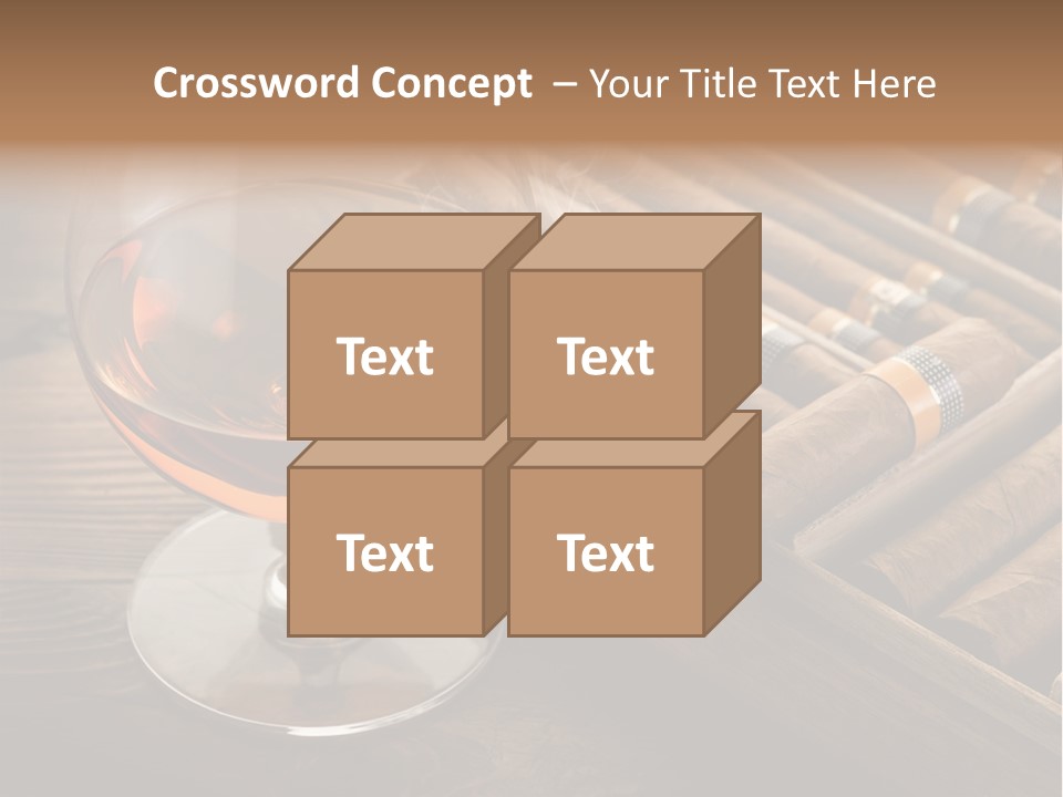 Smoke Smoking Liquid PowerPoint Template