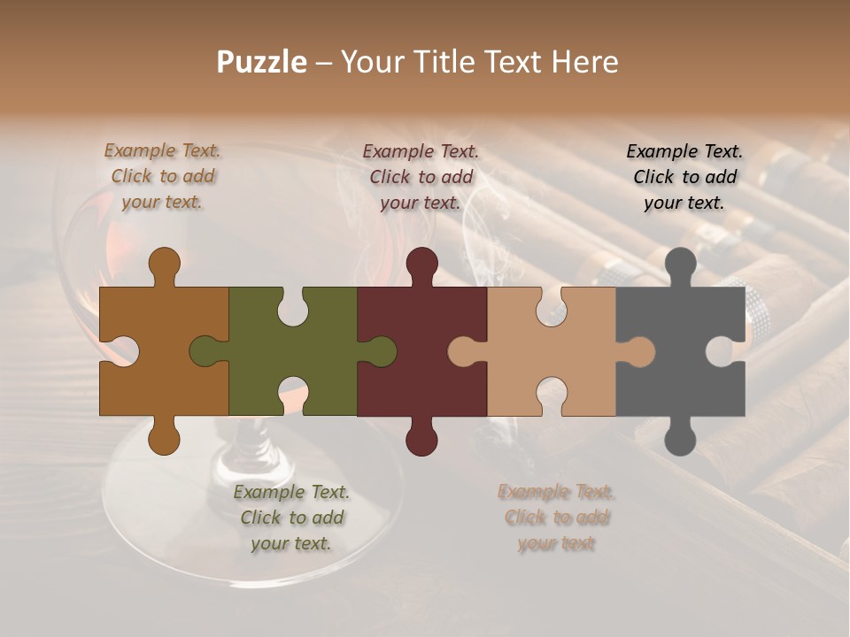 Smoke Smoking Liquid PowerPoint Template