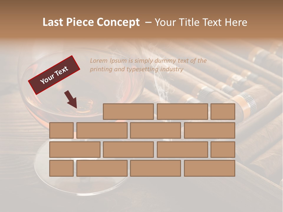 Smoke Smoking Liquid PowerPoint Template