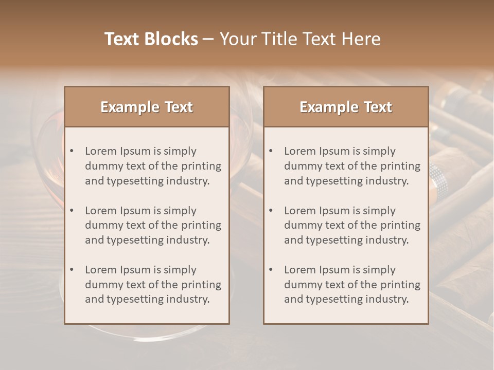Smoke Smoking Liquid PowerPoint Template