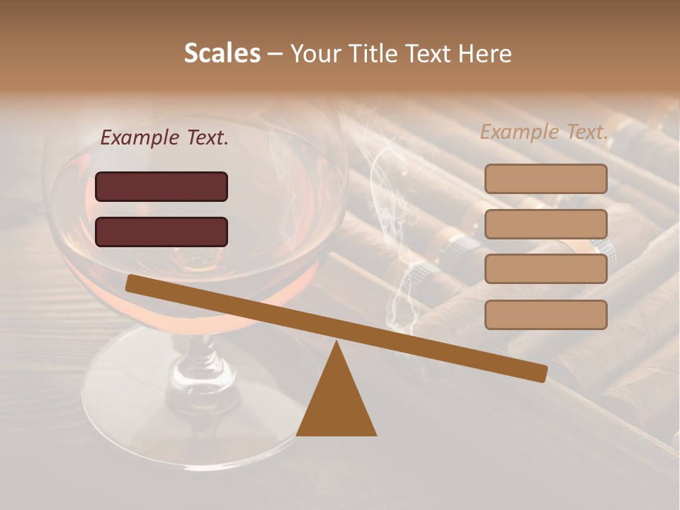 Smoke Smoking Liquid PowerPoint Template