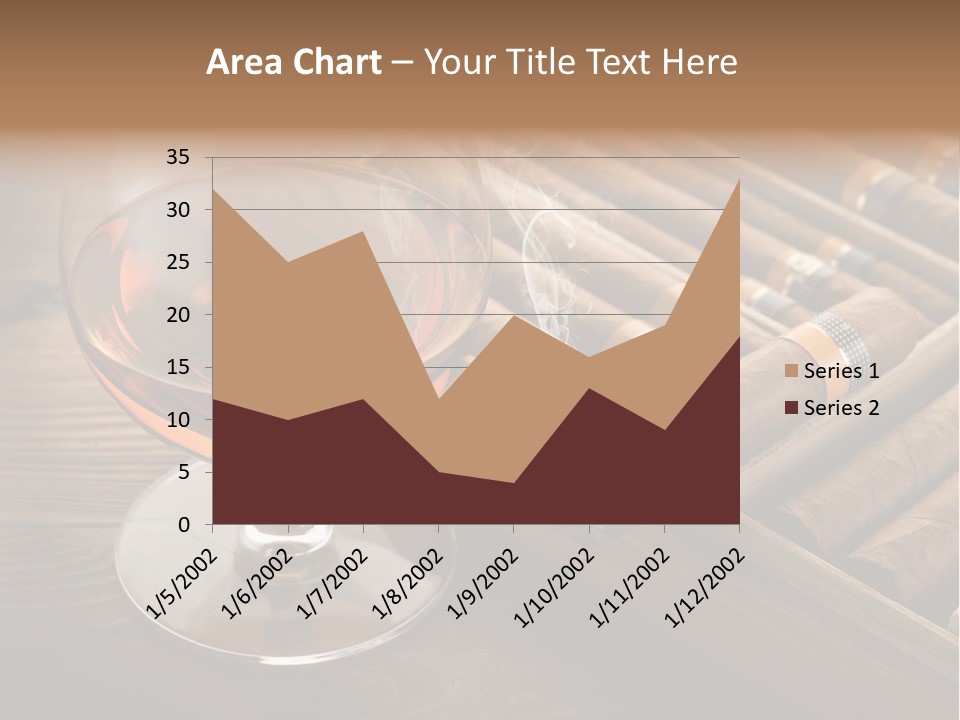 Smoke Smoking Liquid PowerPoint Template