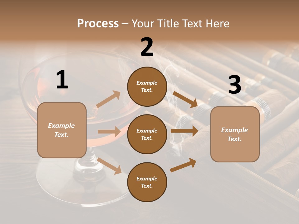 Smoke Smoking Liquid PowerPoint Template