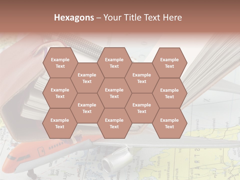 Voyager Notes Carnet De Voyages PowerPoint Template