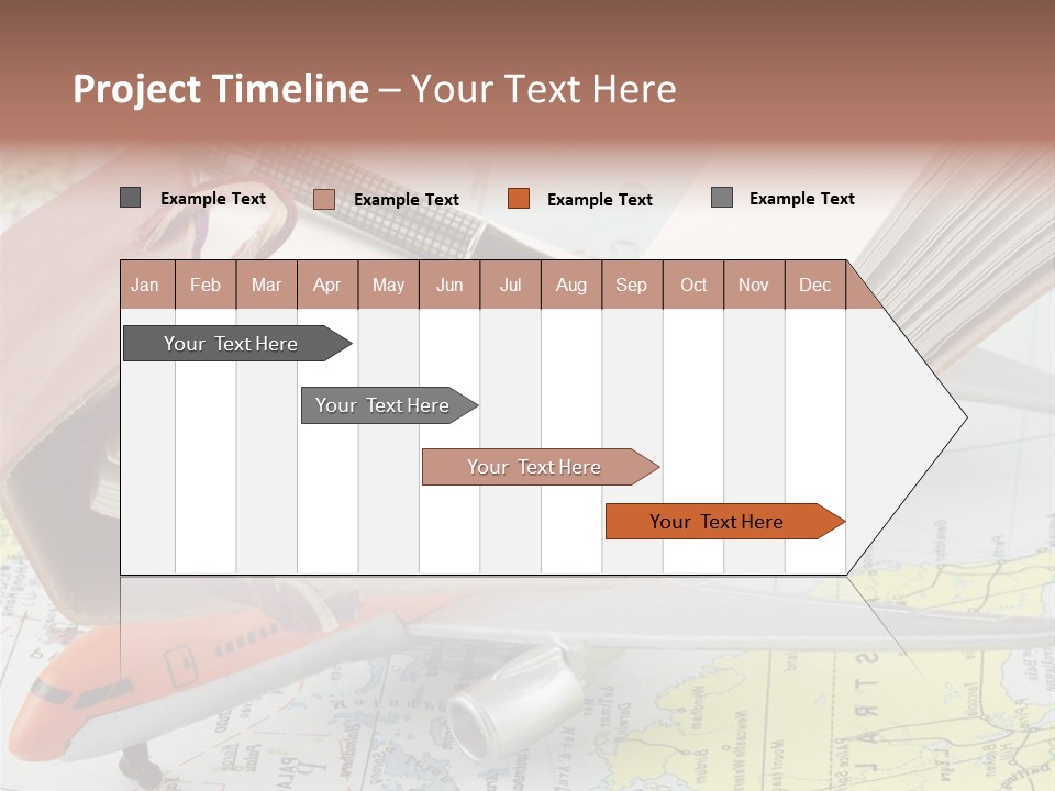 Voyager Notes Carnet De Voyages PowerPoint Template