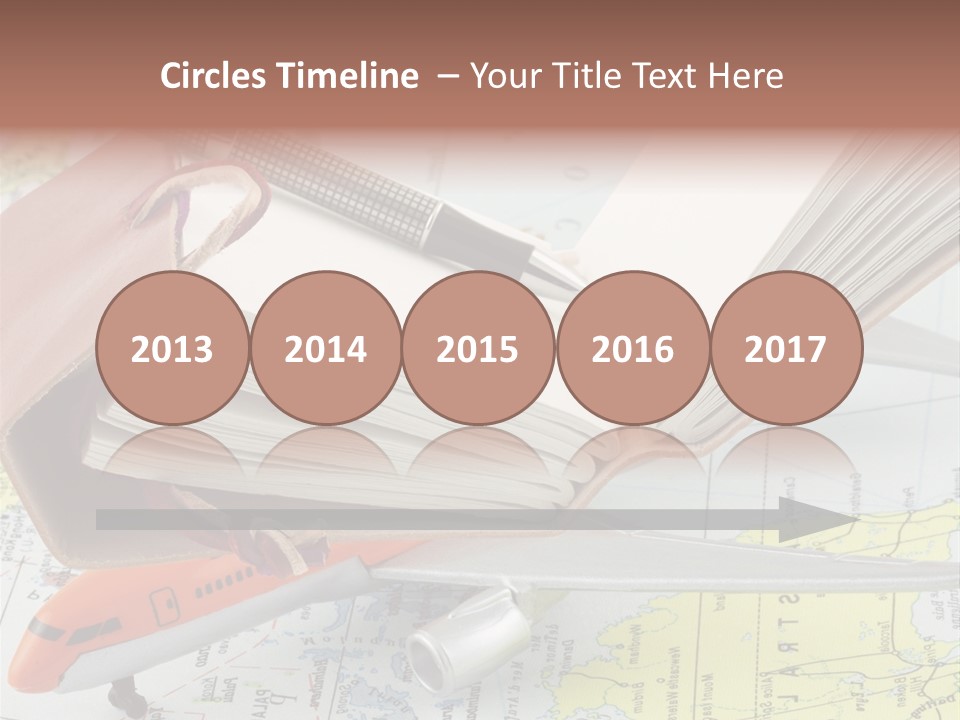 Voyager Notes Carnet De Voyages PowerPoint Template