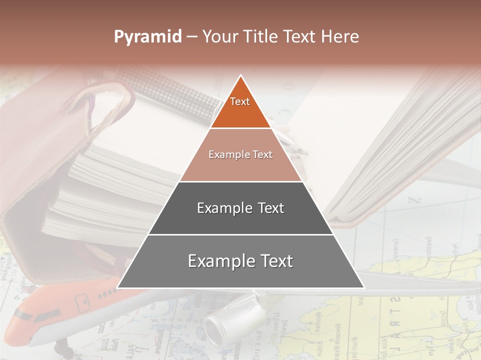 Voyager Notes Carnet De Voyages PowerPoint Template