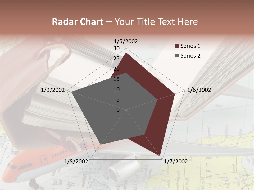 Voyager Notes Carnet De Voyages PowerPoint Template