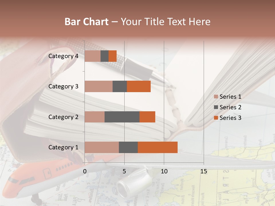 Voyager Notes Carnet De Voyages PowerPoint Template