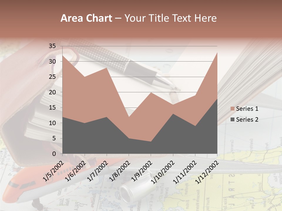 Voyager Notes Carnet De Voyages PowerPoint Template