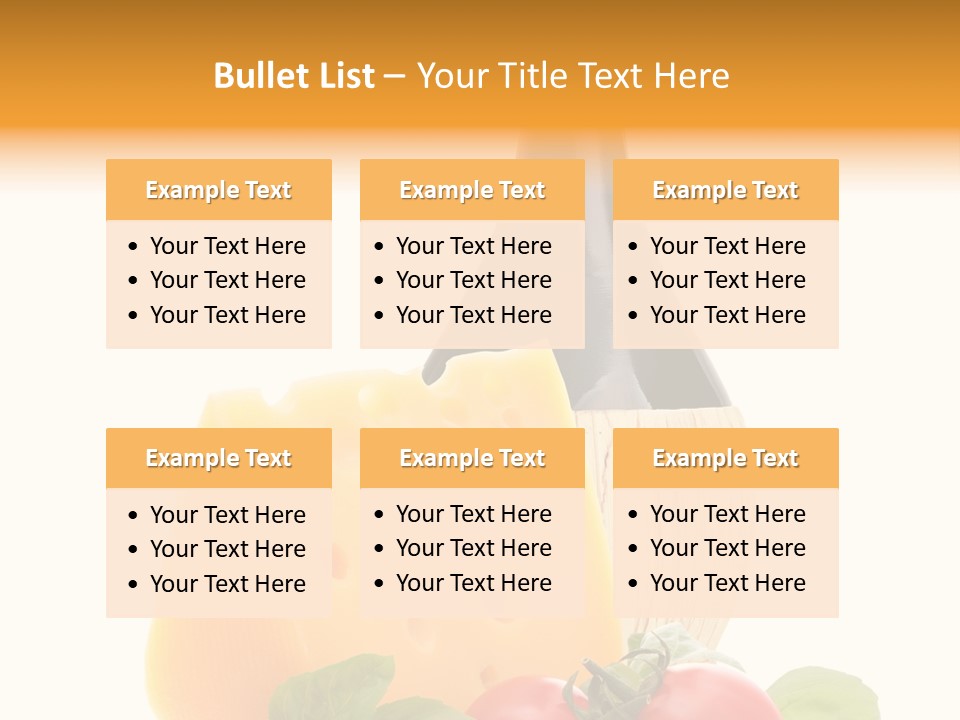 Alcohol Italian Closeup PowerPoint Template